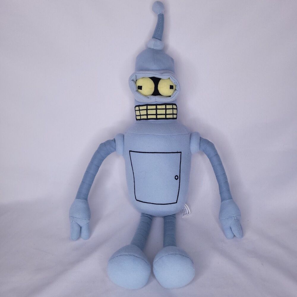 Futurama Bender Plush 19" 2014 Robot Stuffed Comedy Central Matt Groening